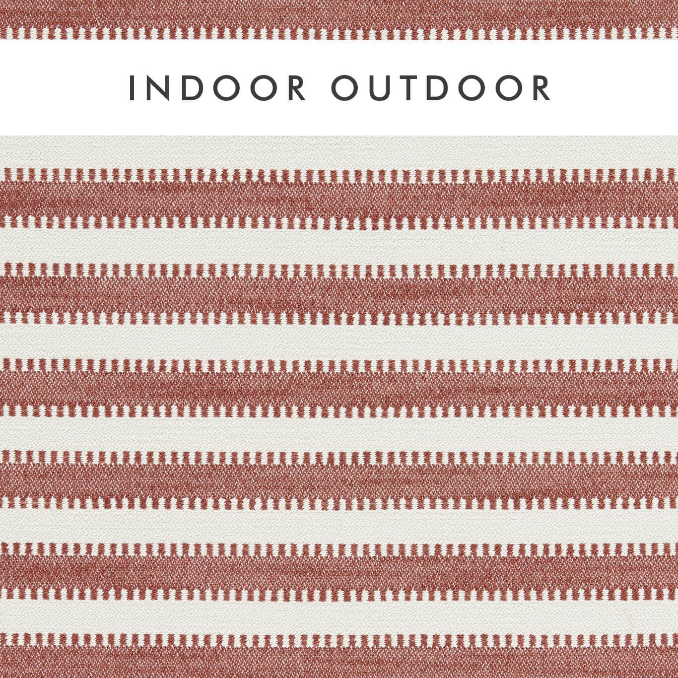 Ocala Stripe - Rust / Chalk