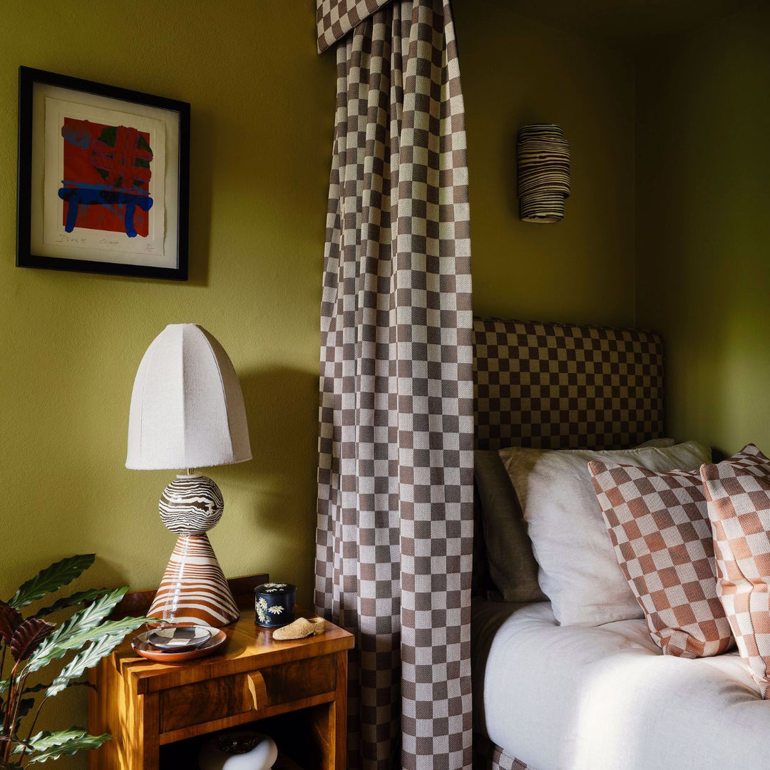 Blenets Check Mini - Terracotta