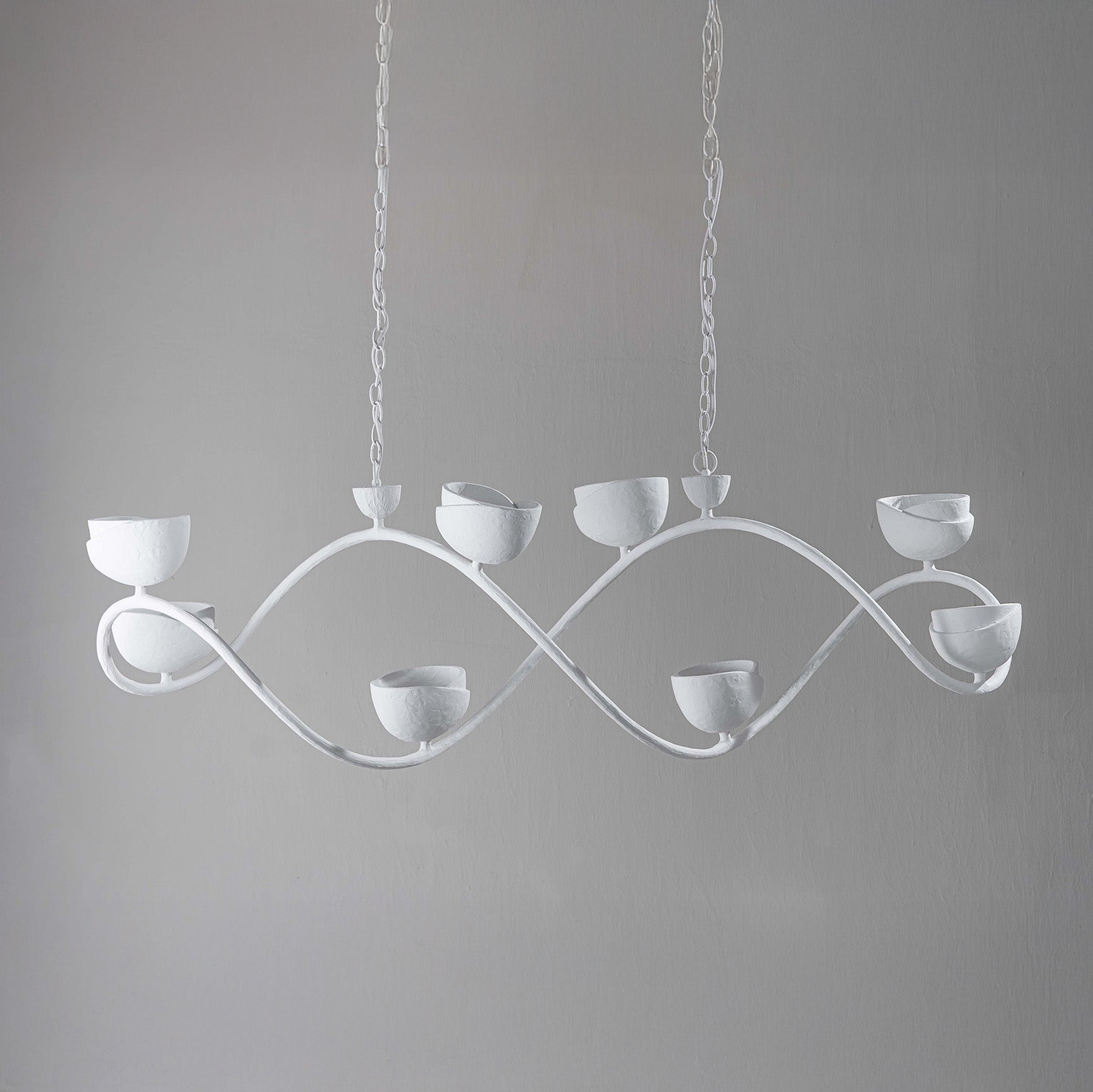 Helix Ceiling Light - Plaster White