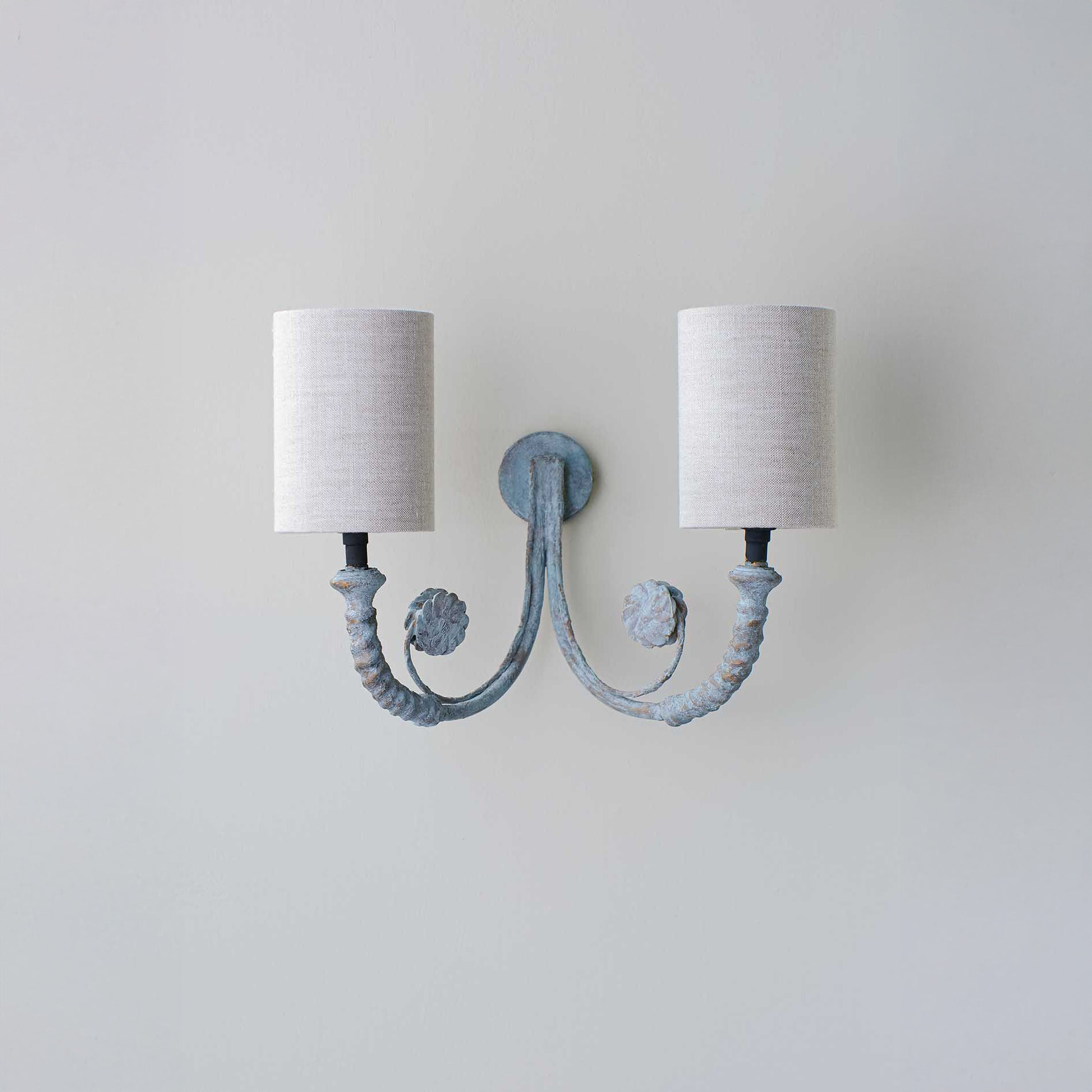 Holbein Wall Light Large - Blue Verdigris