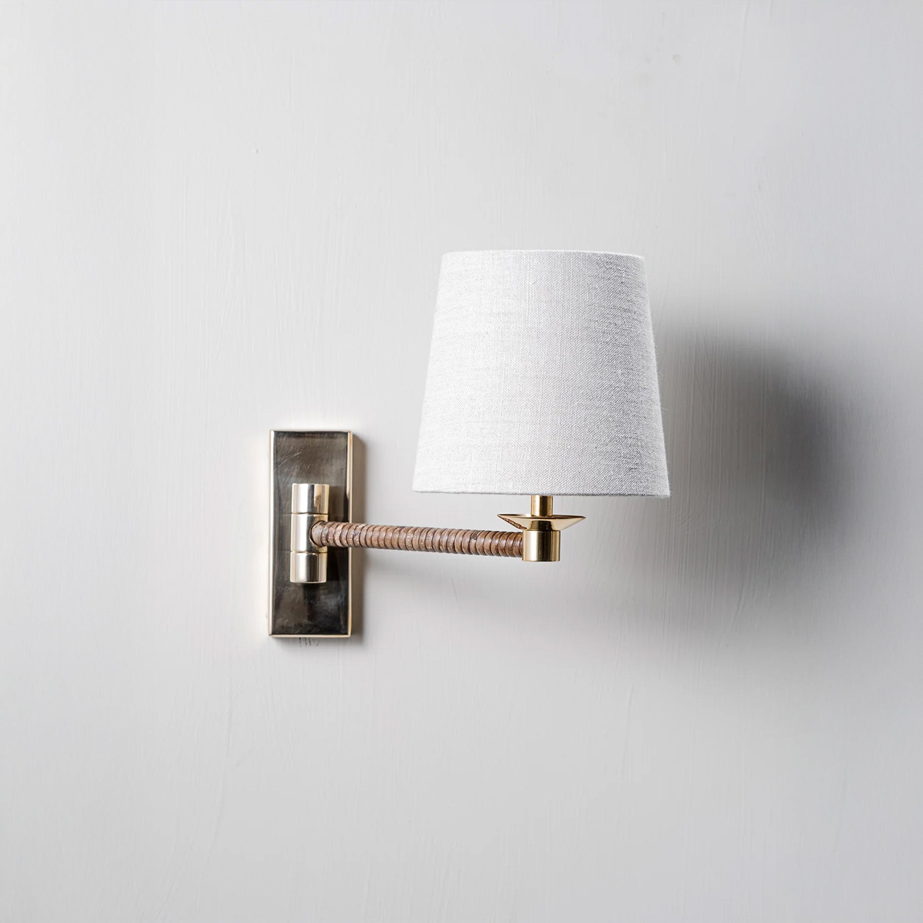 Holden Library Wall Light - Brass