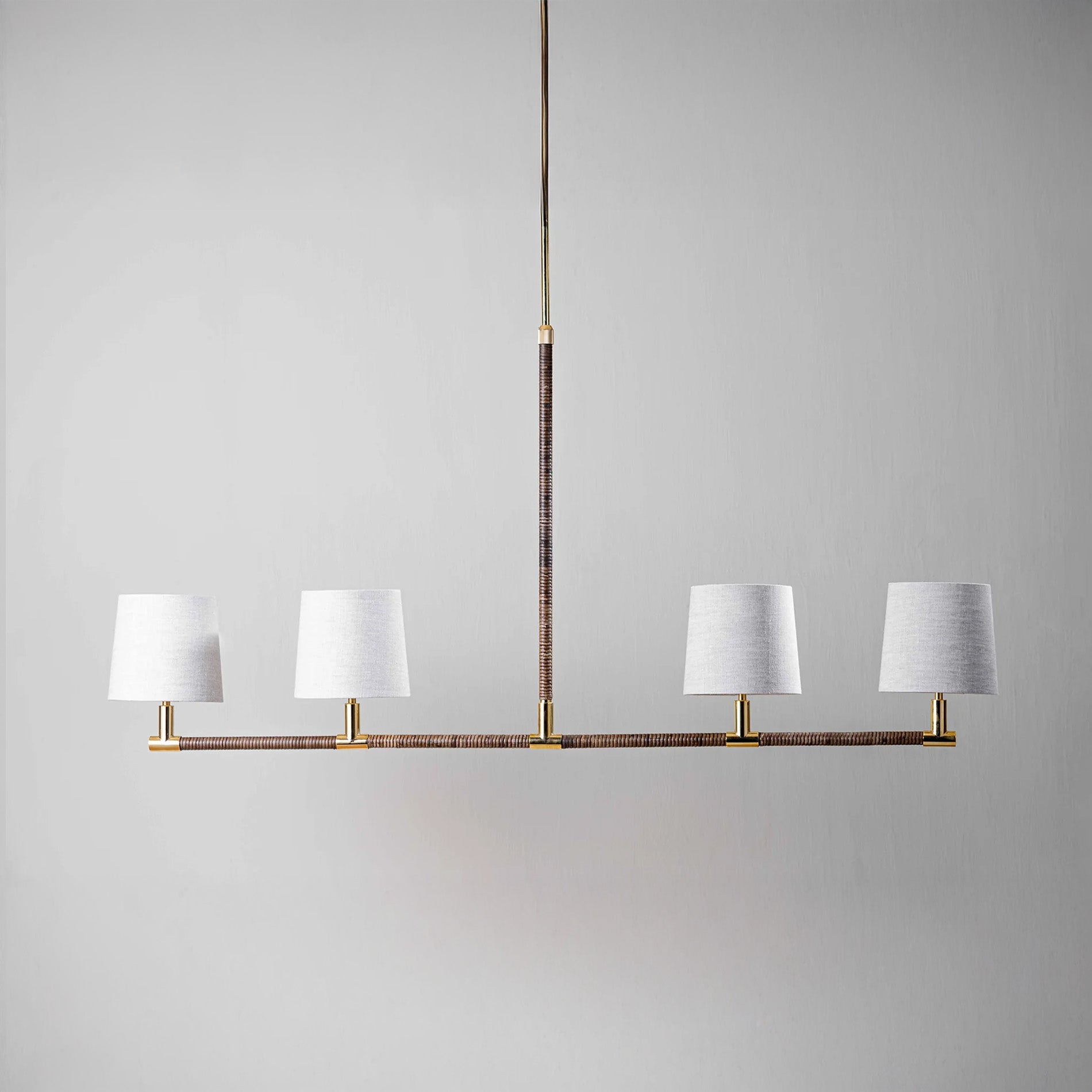 Holden Linear Pendant Uplight - Brass