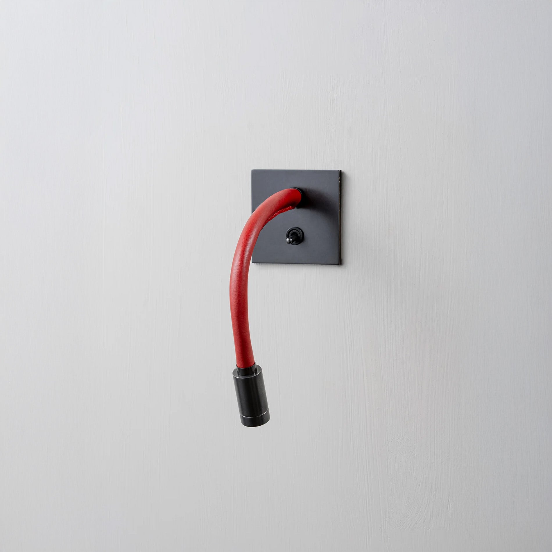 Huxley Jordan Wall Light - Bronze with Scarlet