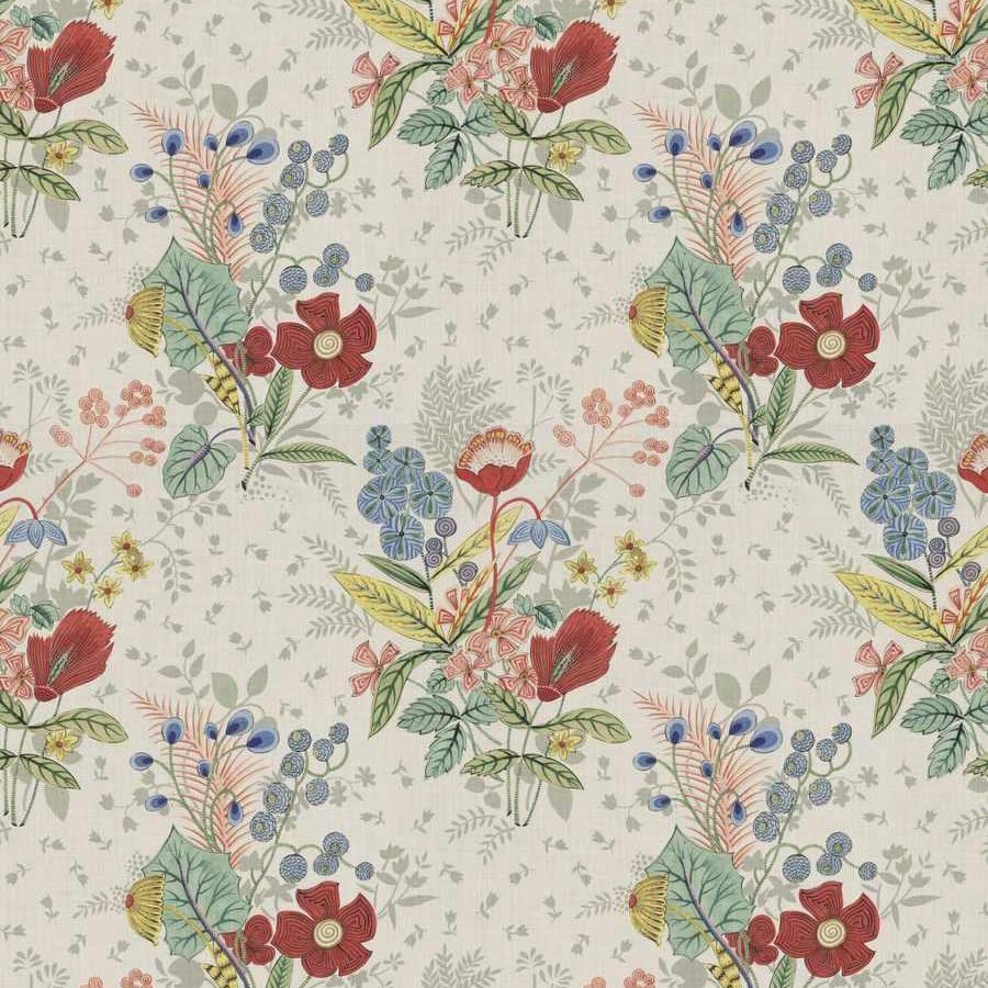 Jardin D'Ete - Sage / Coral