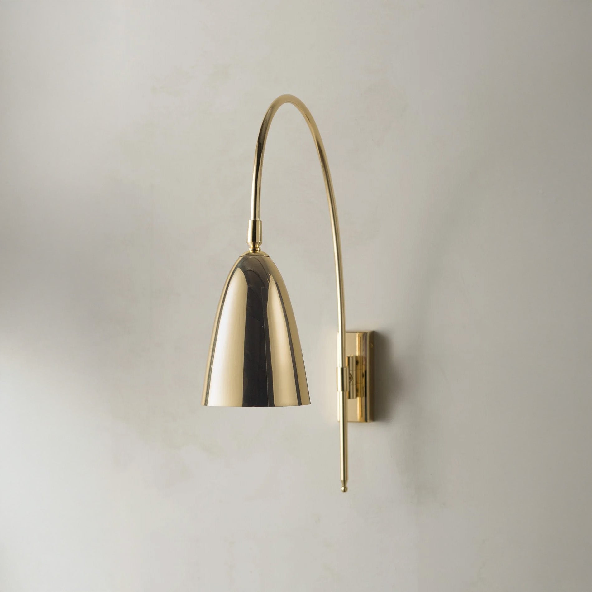 Kingsley Wall Light - Brass with Brass