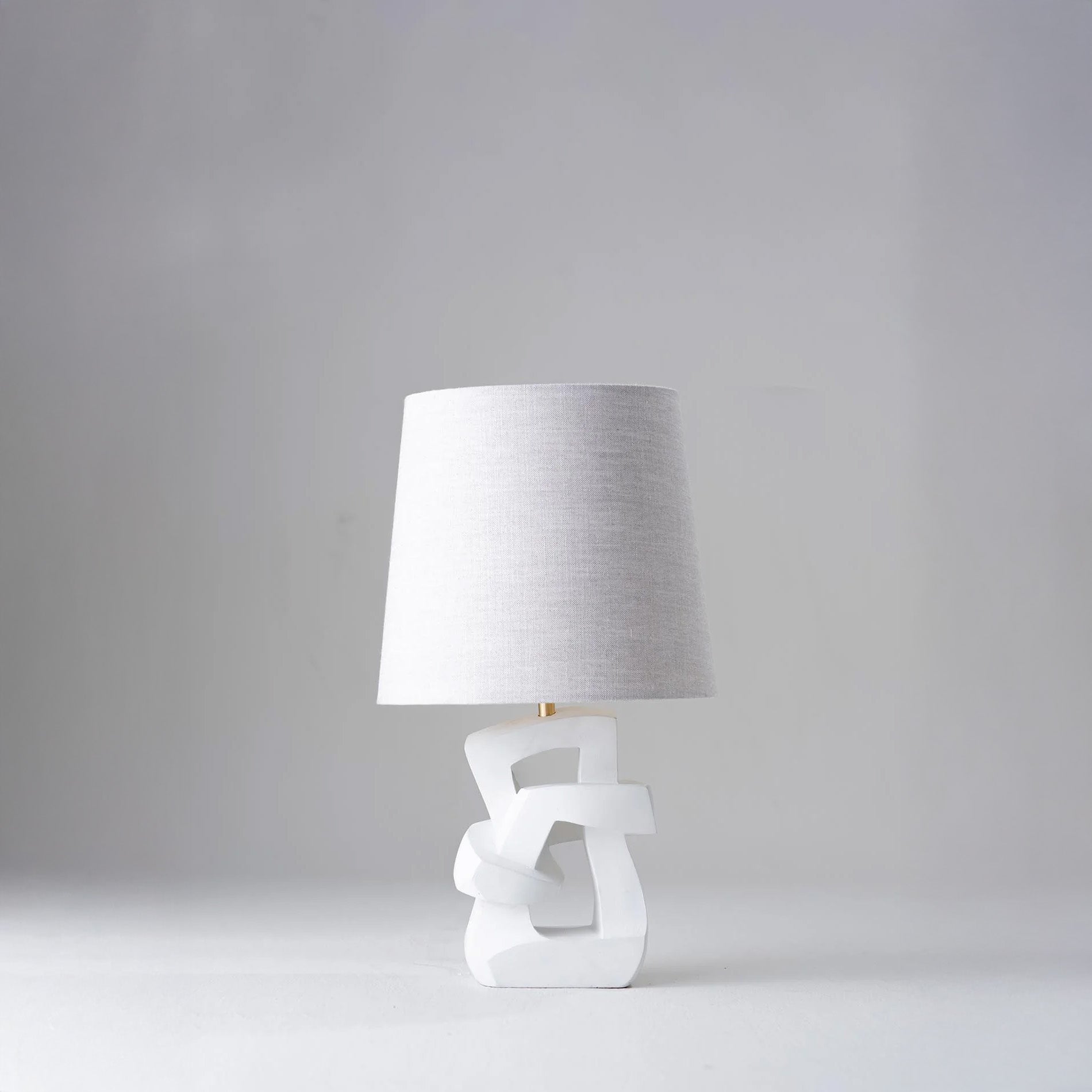 Knot Lamp - Plaster White