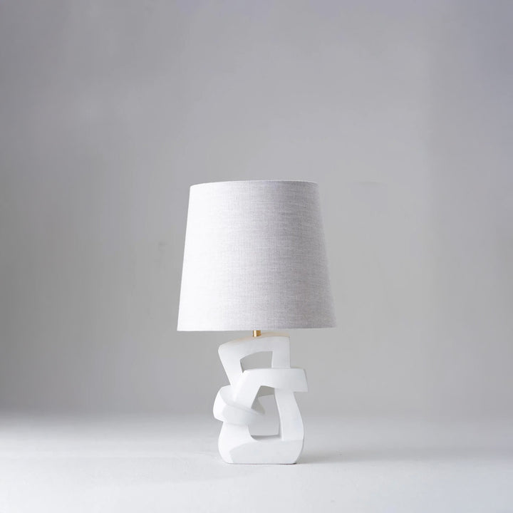 Knot Lamp - Plaster White