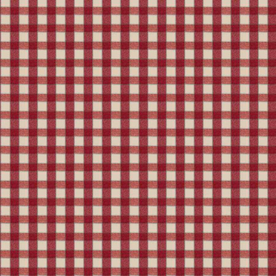 Lansdowne Check - Raspberry