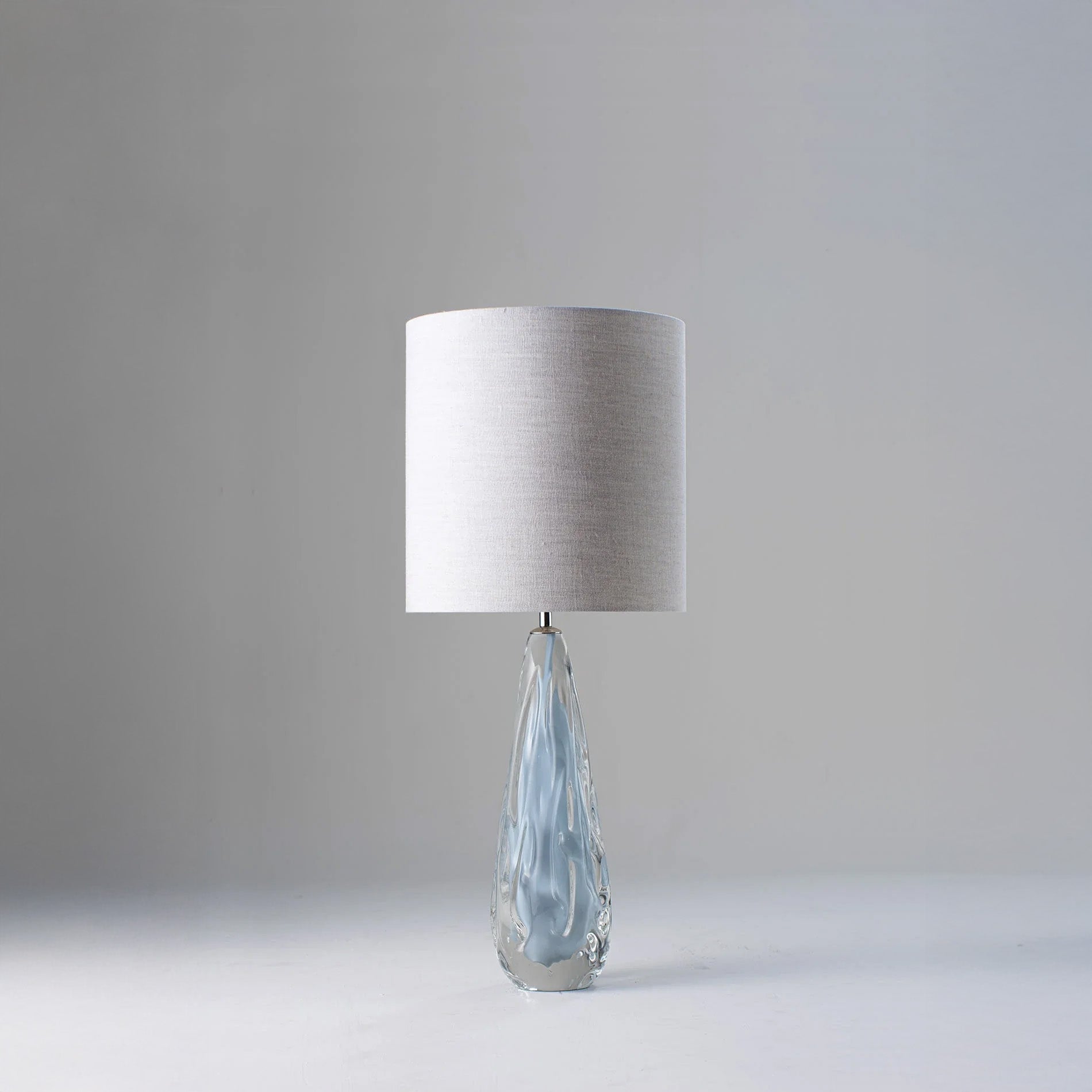 Large Avocado Lamp - Pearl Blue