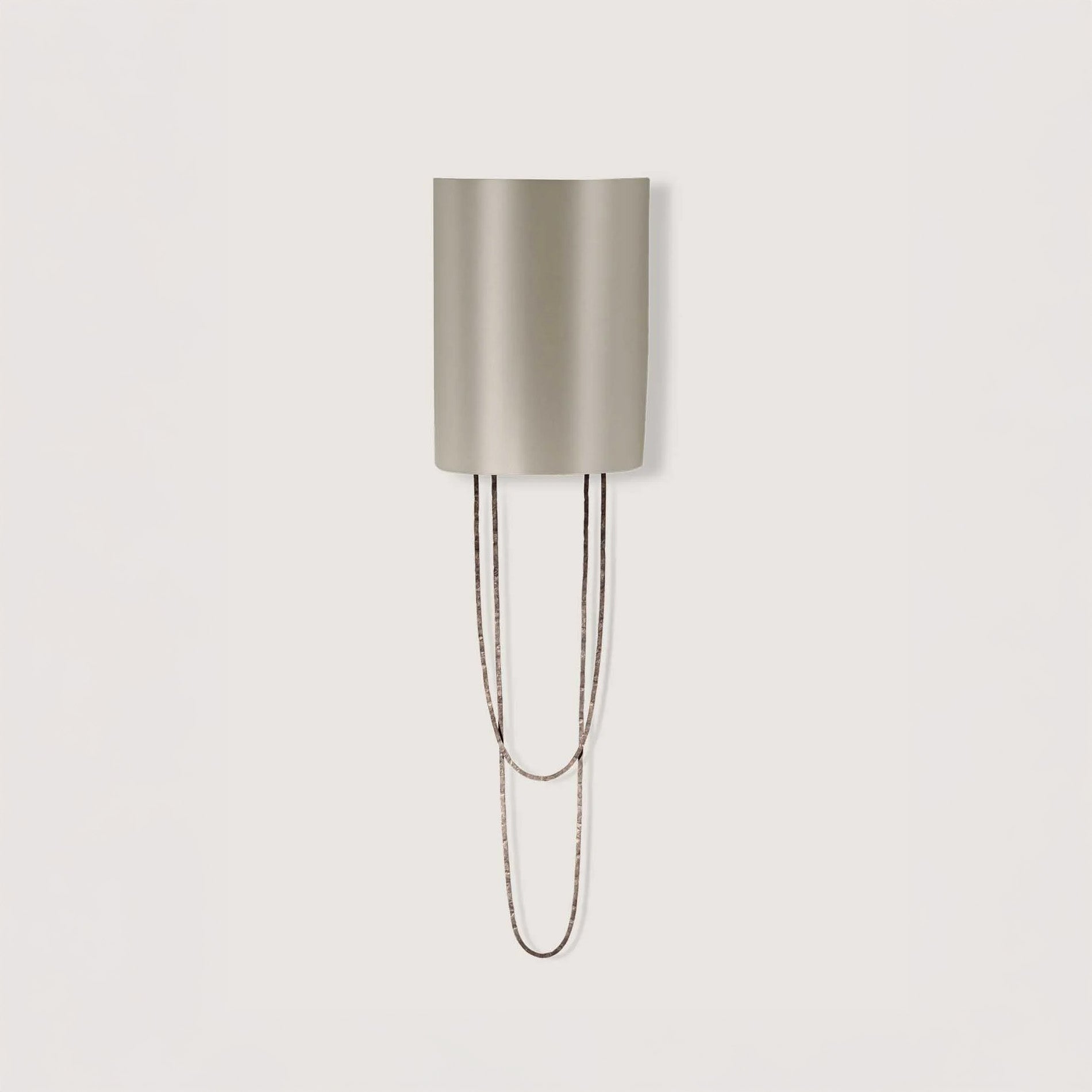 Large Pendolino Wall Light - Burnt Silver