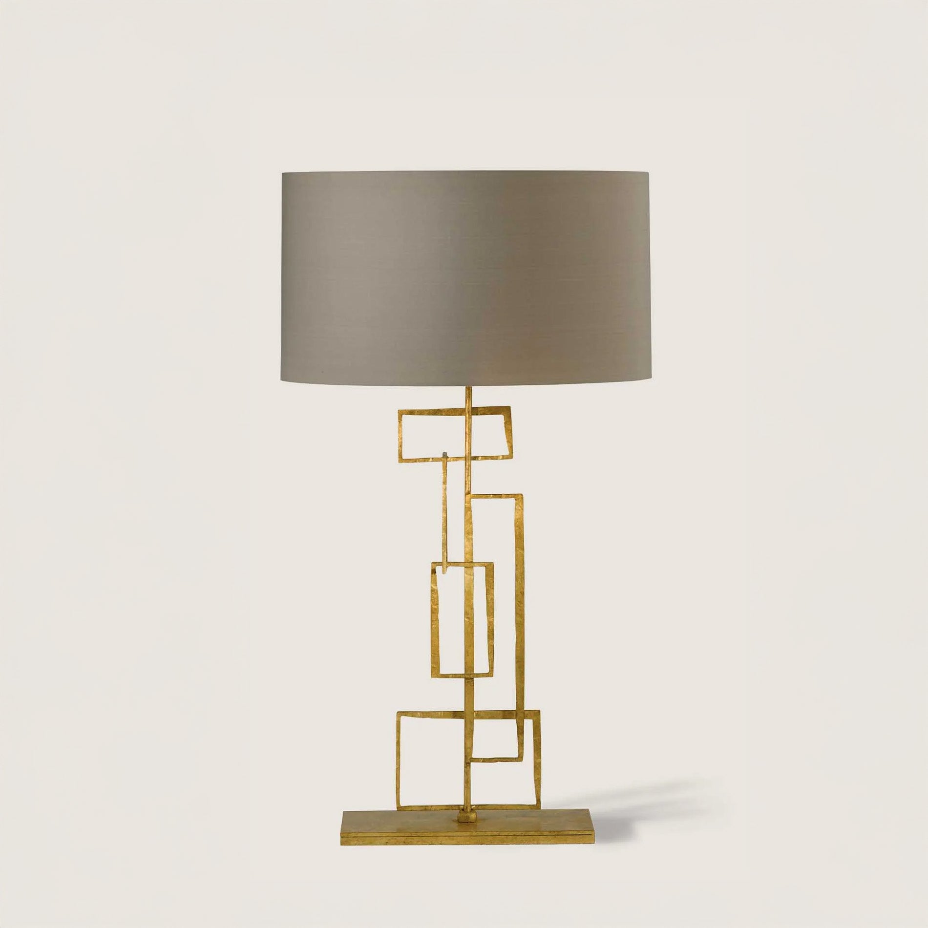 Large Salperton Lamp - White Gold