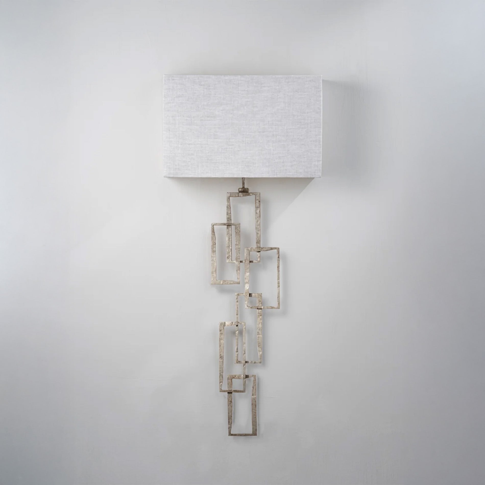 Large Salperton Wall Light - Decayed Silver