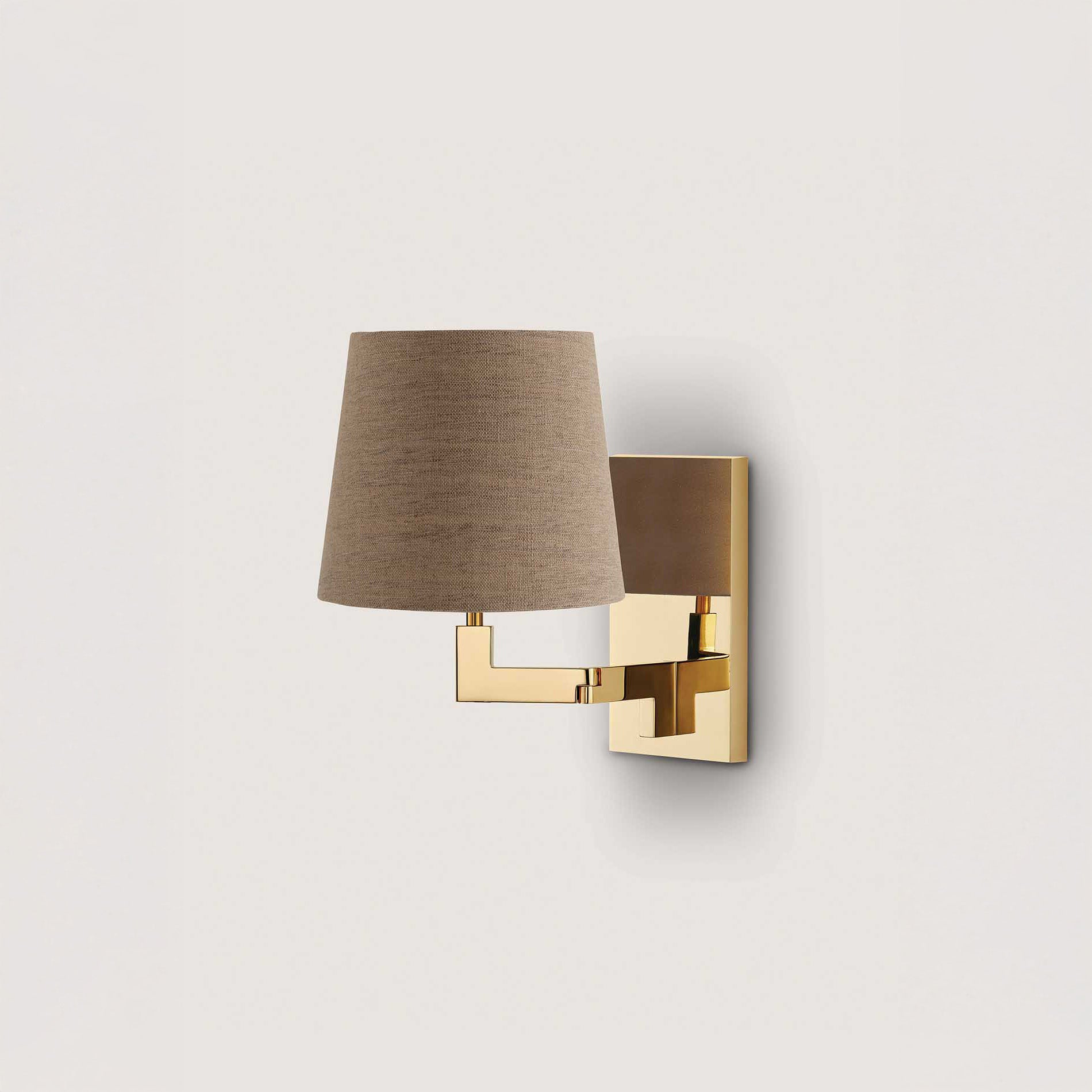 Library Wall Light - Polished Brass
