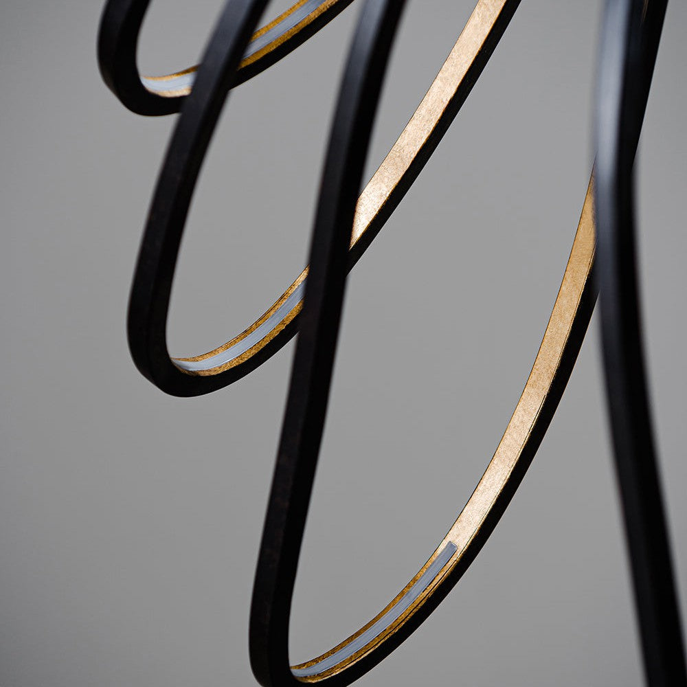 Sully Ceiling Light - Bronzed with Gold