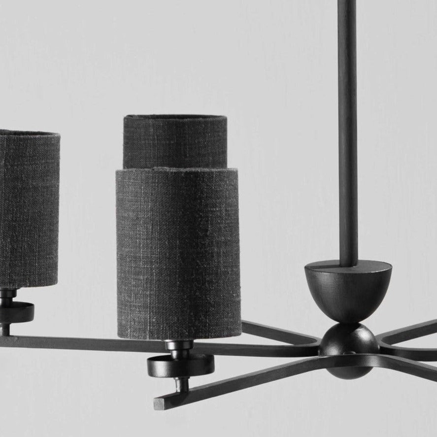 Clare Chandelier - Nero