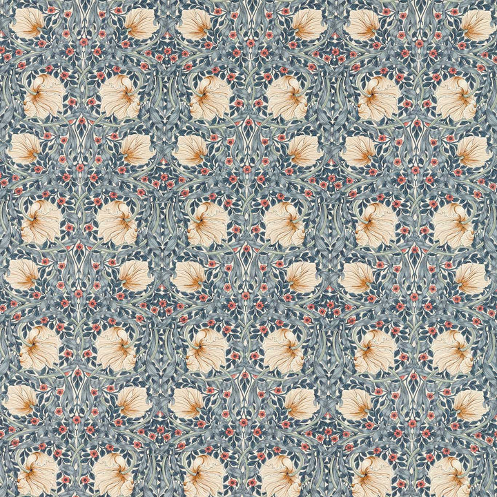 Pimpernel - Woad / Coral