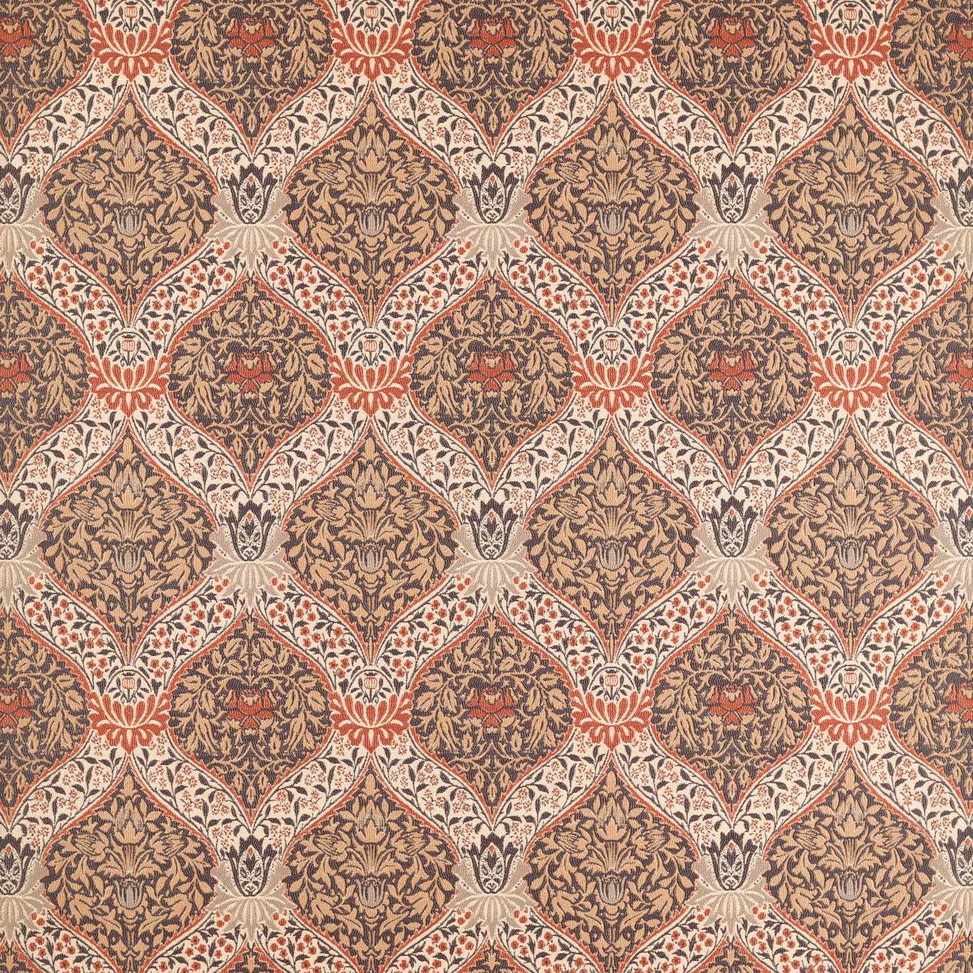 Norbury Weave - Tobacco / Russet