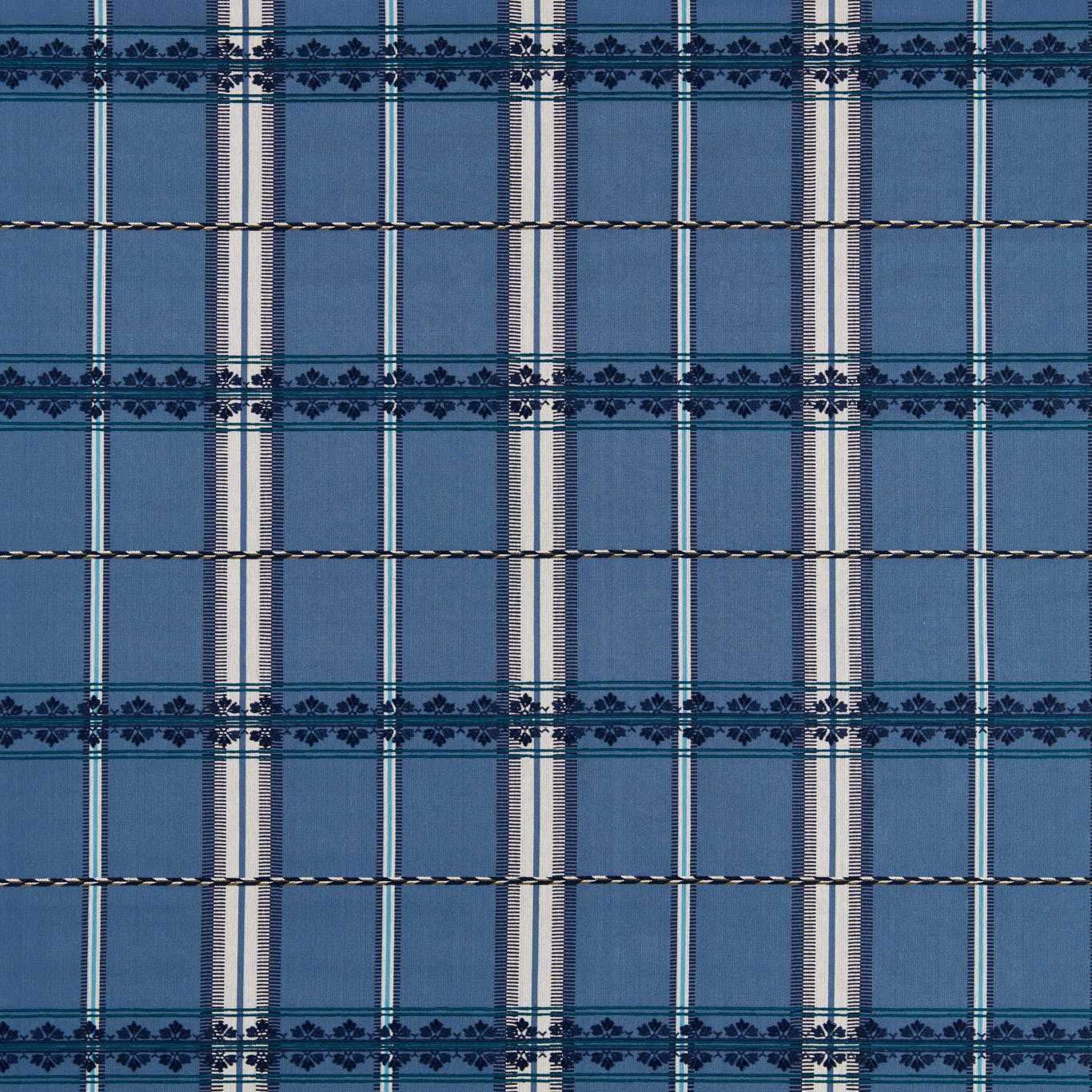 Hanover Check - Indigo