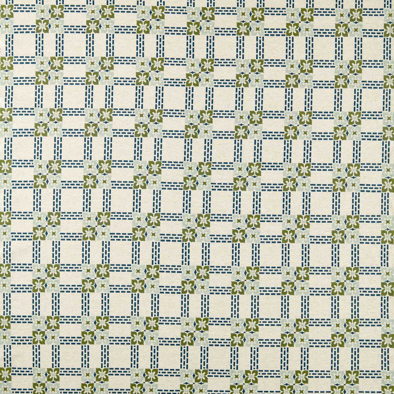 Wisley Weave - Indigo / Artichoke