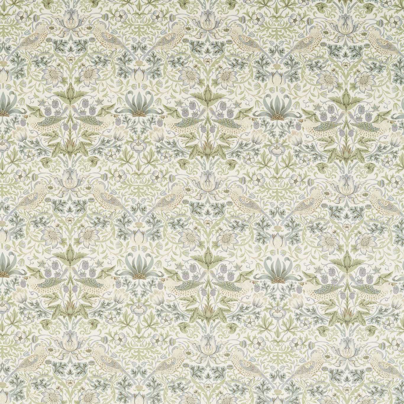 Strawberry Thief WW - Lilac / Sage