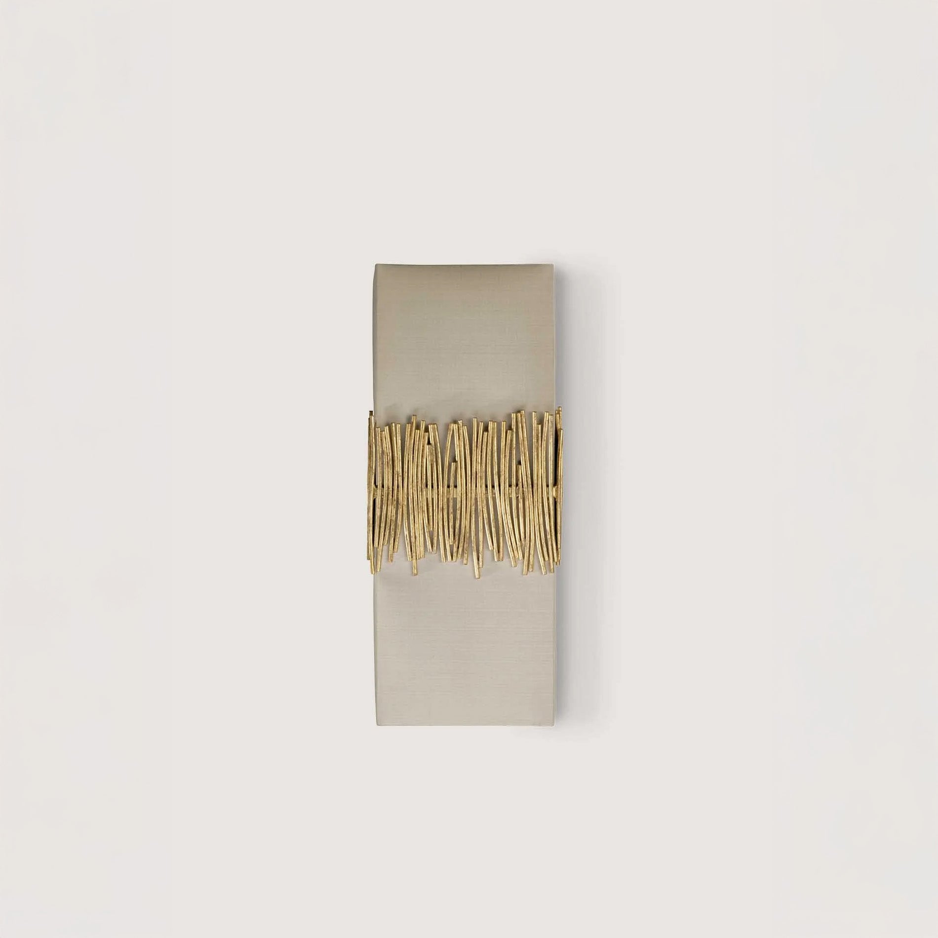 Matchstick Wall Light - White Gold