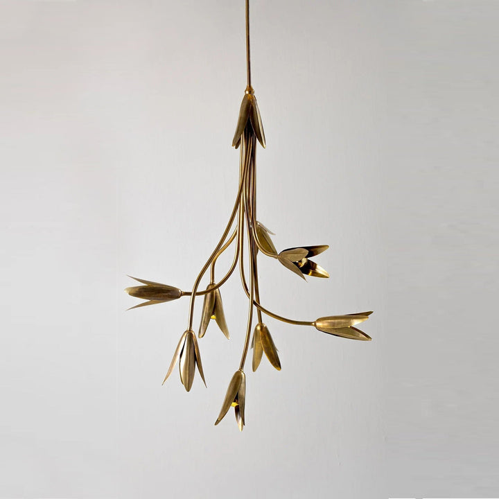 Morales Chandelier - Patinated Brass