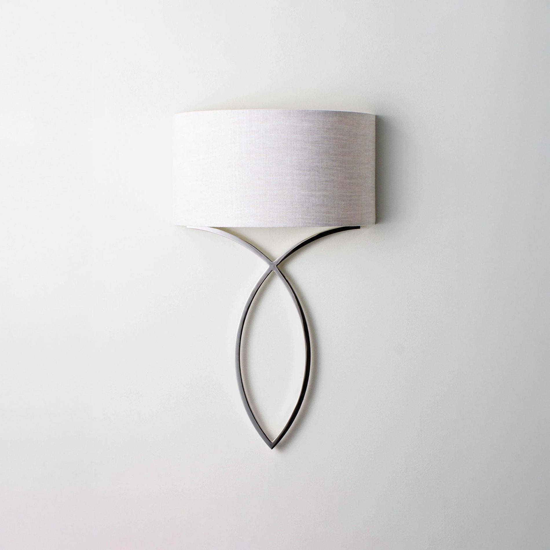 Nicolas Bathroom Wall Light - Nickel