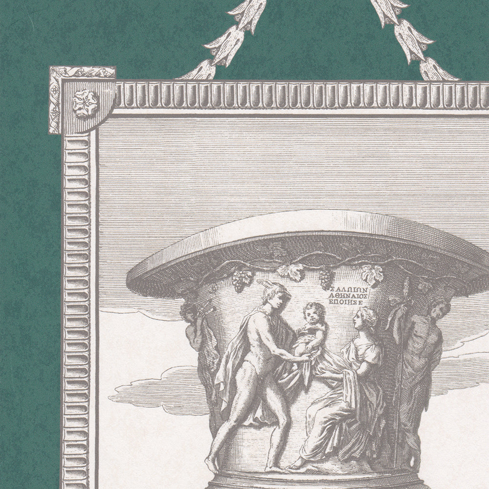 Classical Garden - Dark Green WP