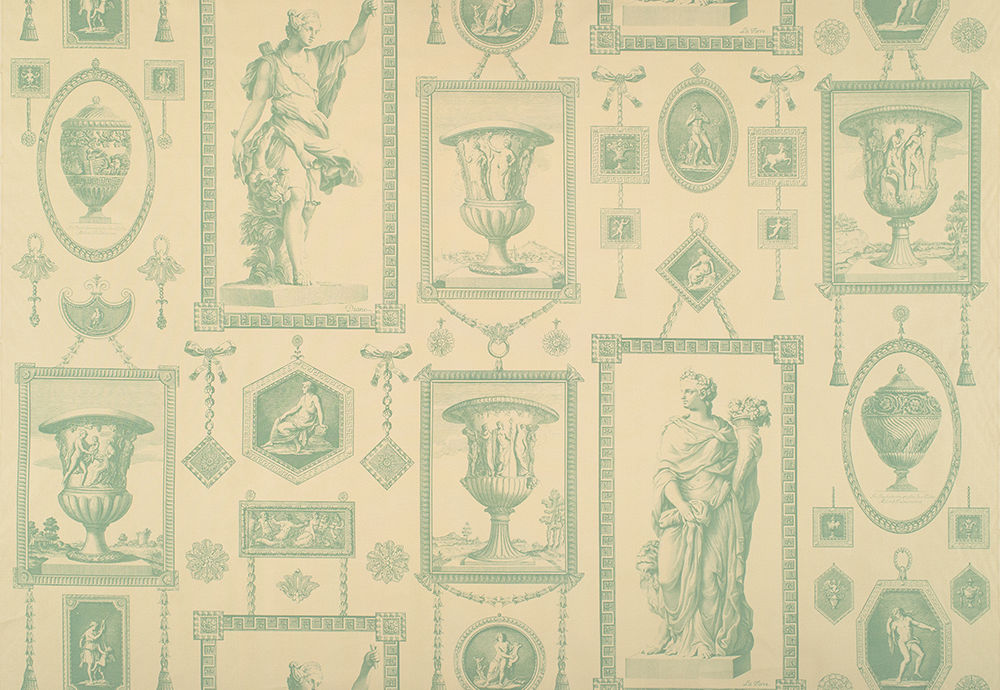 Classical Garden Toile - Eau De Nil