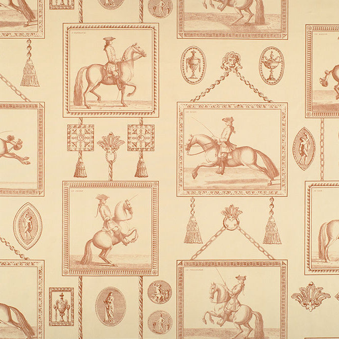 Equestrian Toile - Sepia