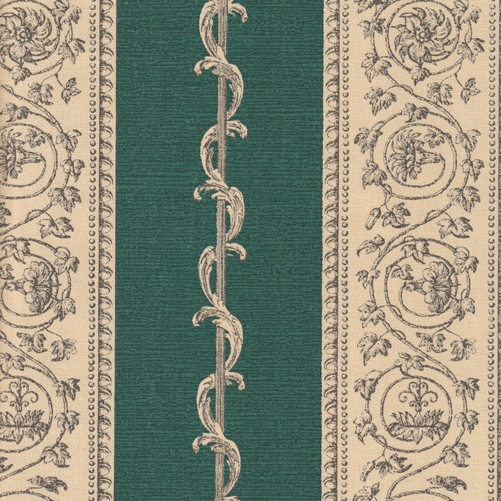 Print Room Stripe - Dark Green