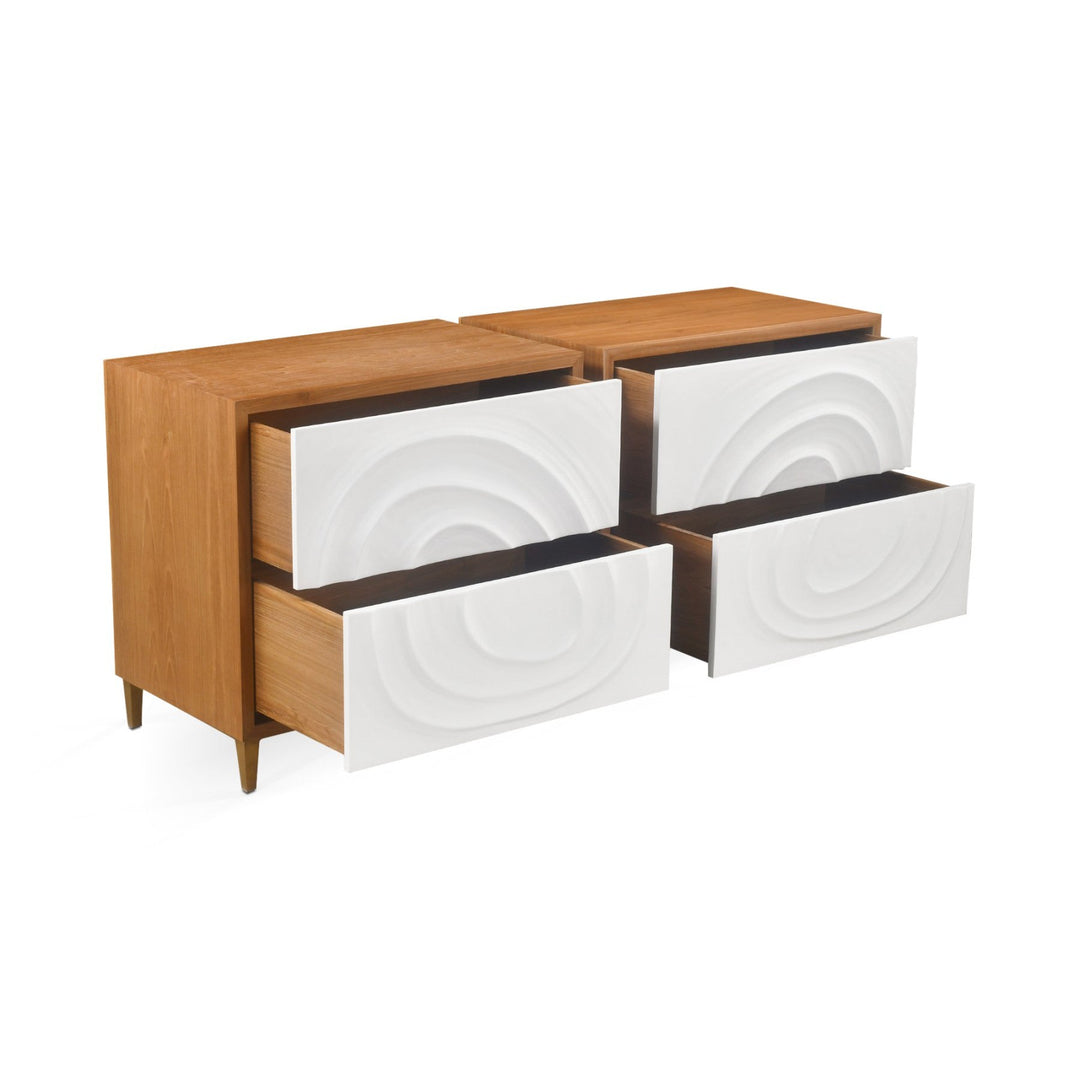 Placid Bedside Table - Left Facing