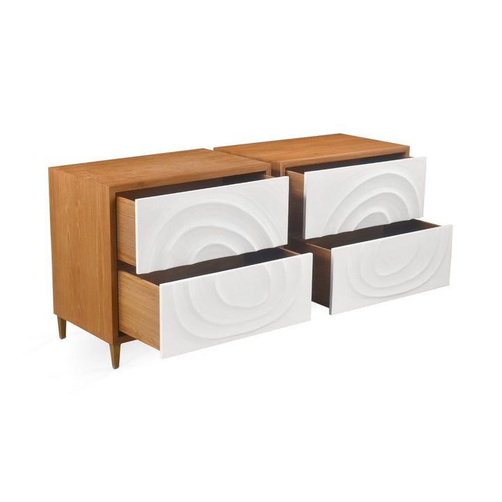 Placid Bedside Table - Left Facing