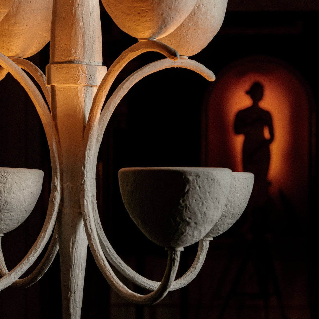 Compton Octave Ceiling Light - Plaster White