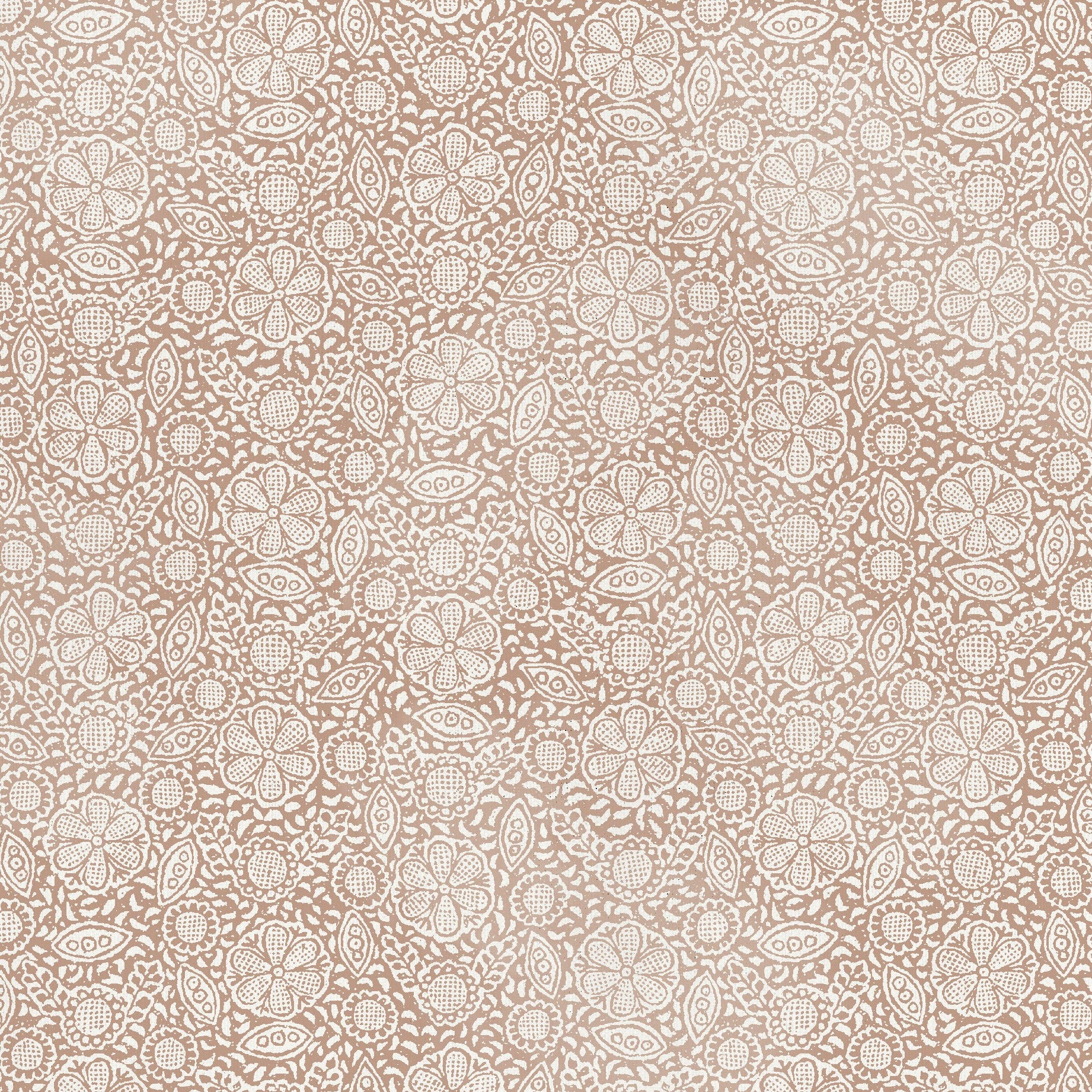 Redoute - Resist / Borders Terracotta / Natural