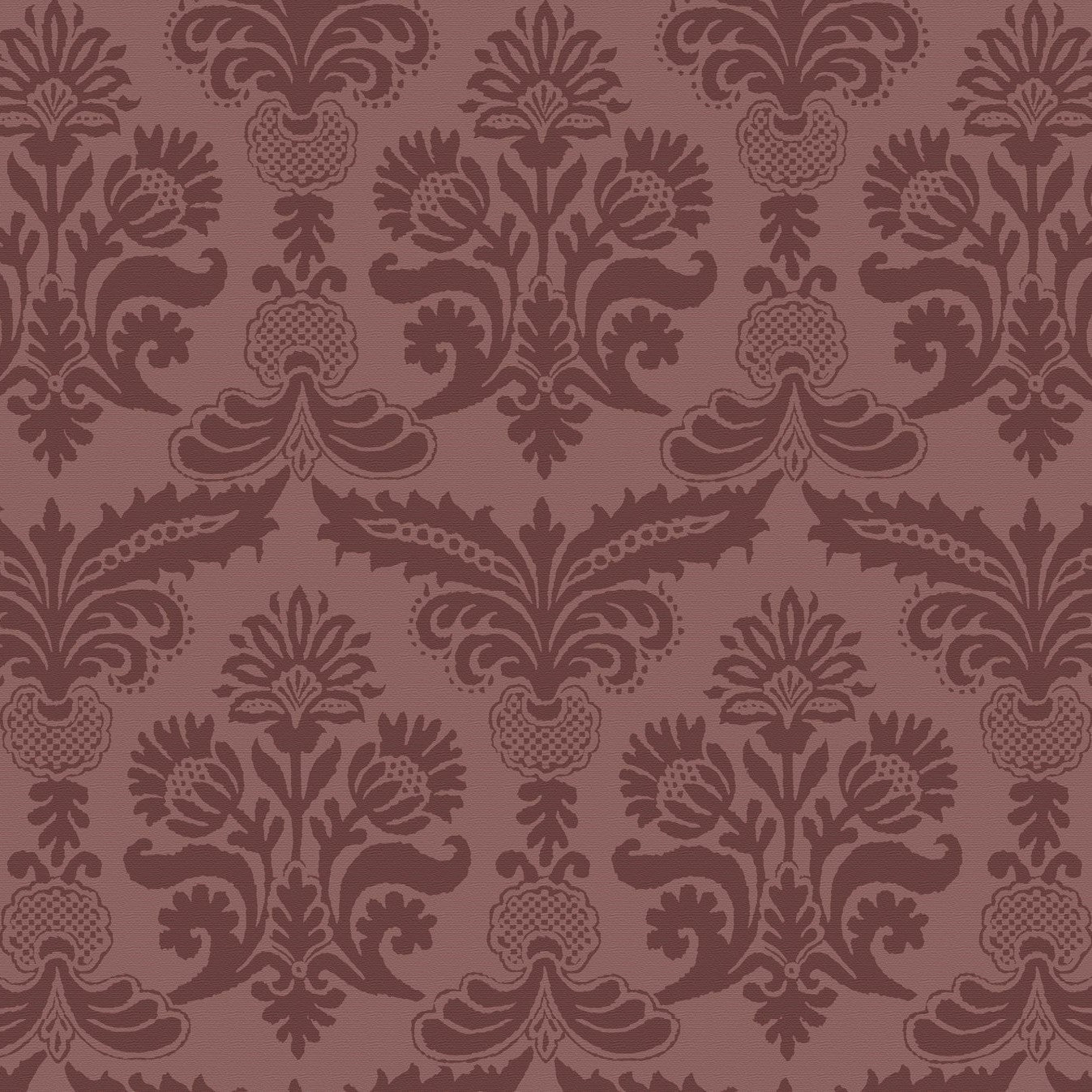 Regello / Borders Oxblood On Faded Red Saturated