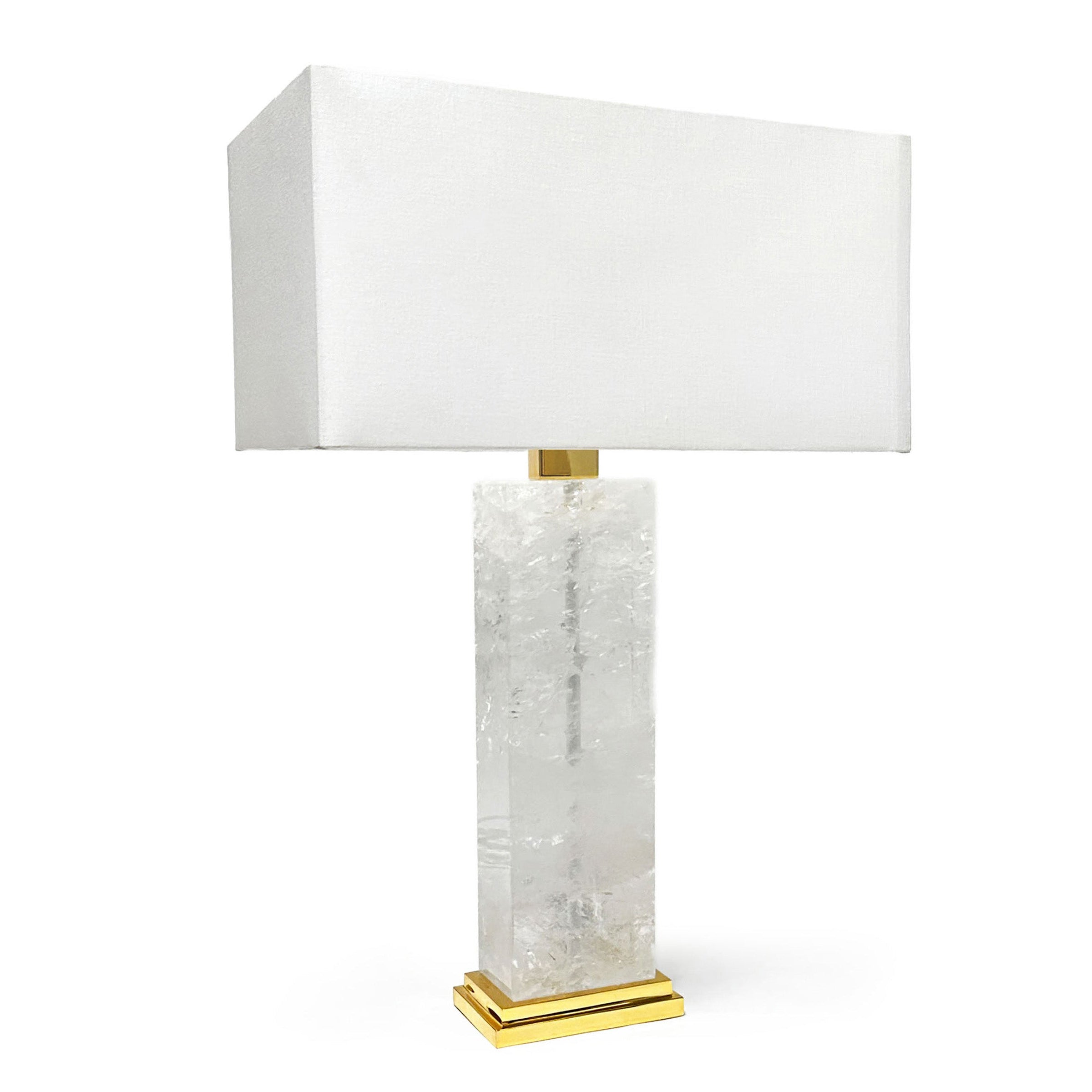 Rock Crystal Lamp  D