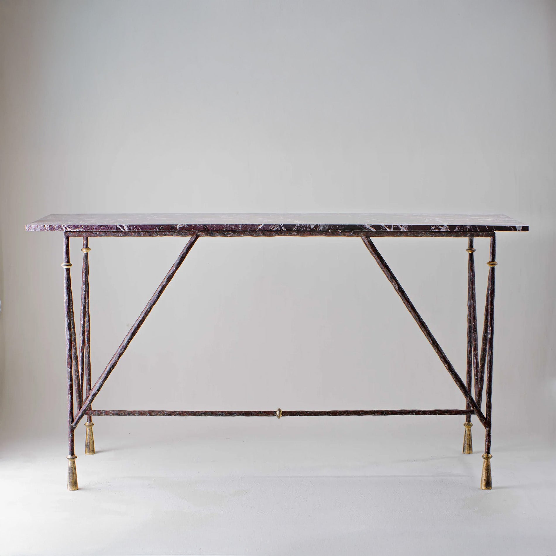 Stanley Console Table - Old Rust