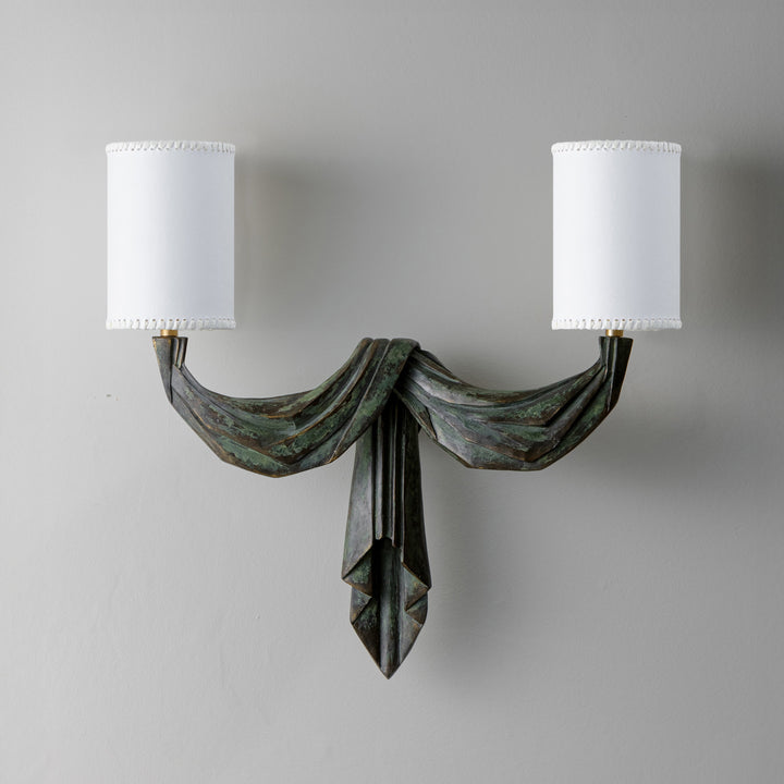 Teatro Wall Light - Gilted Verdigris