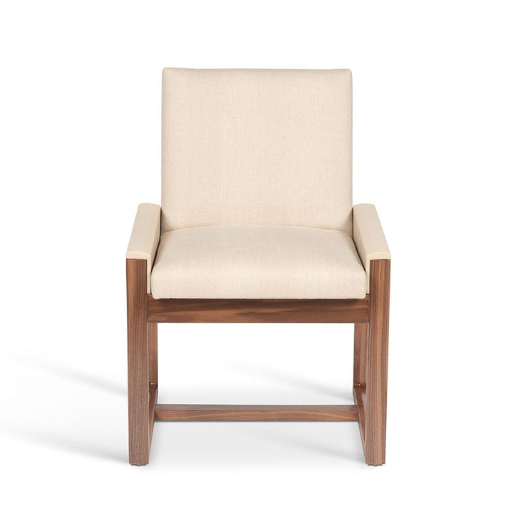 Seville Side Chair - Leather Wrapped Sides