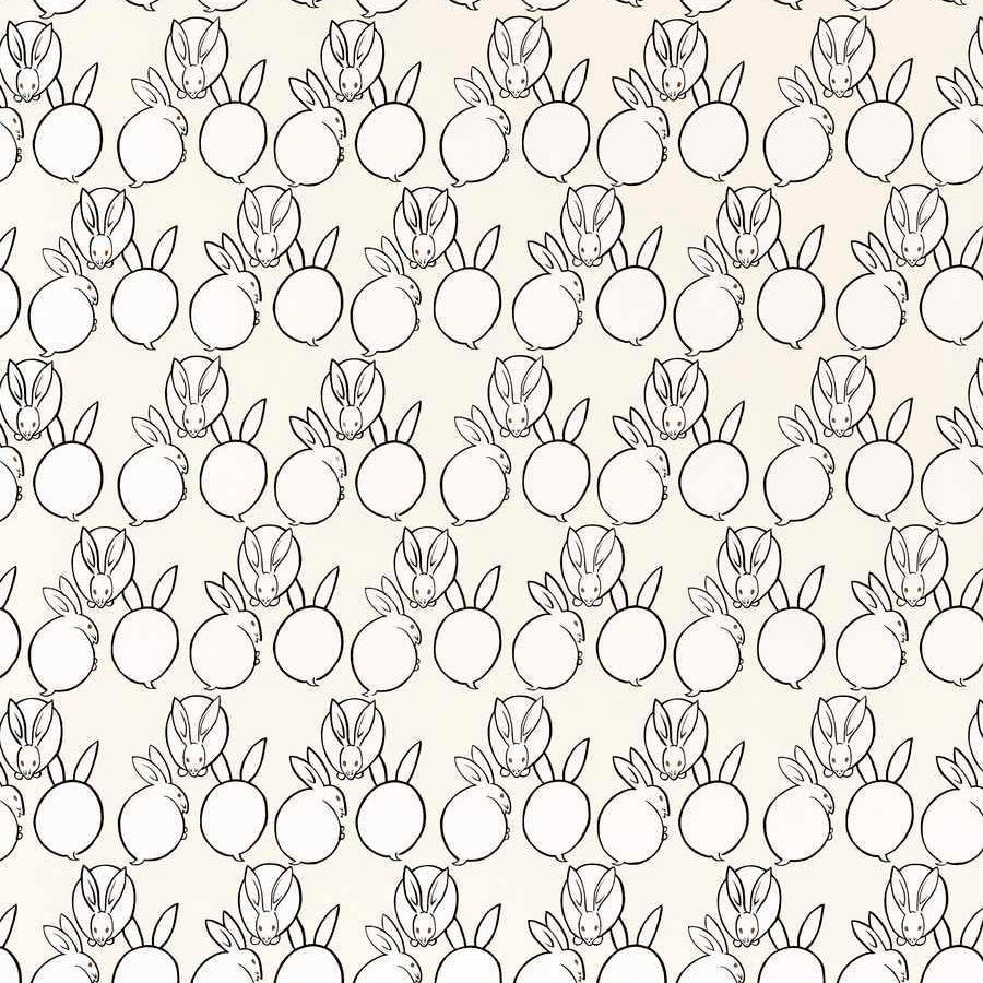 Usagi Handprint Wp - Winter