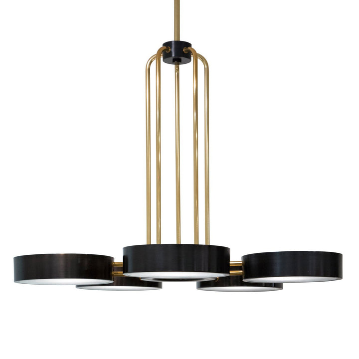 The Five Light Abbott Chandelier