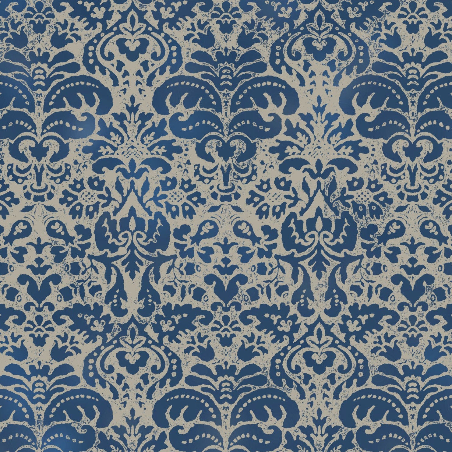 Verona - Gilded / Borders Cobalt / Rose Gold