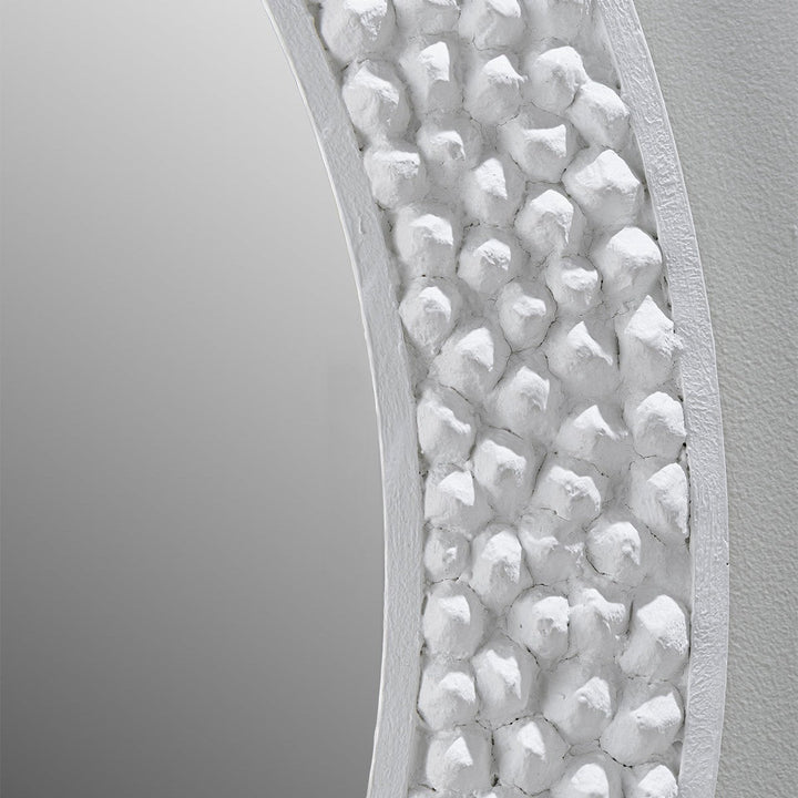 Casaubon Mirror - Plaster White