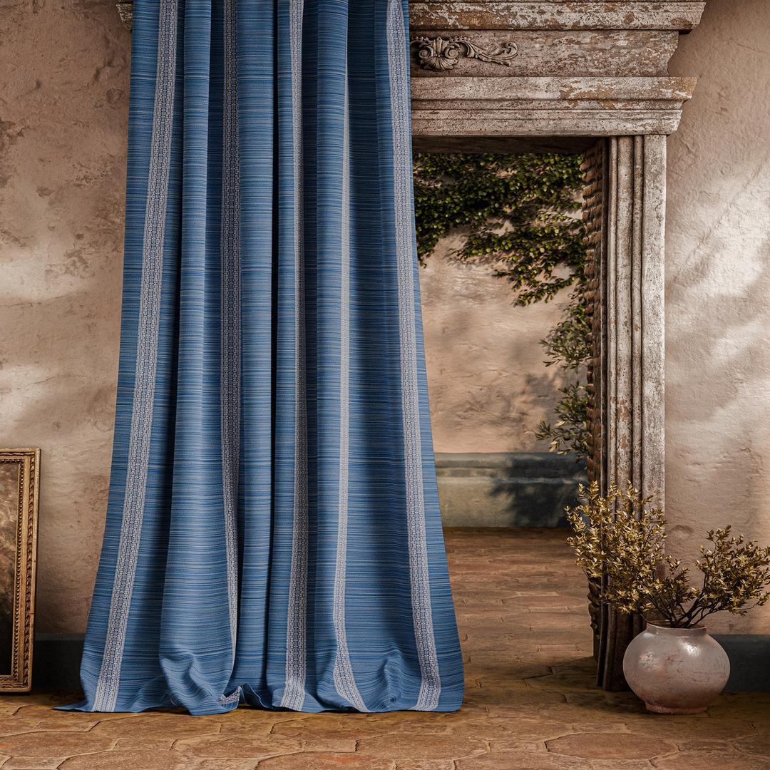 Bellagio Stripe - Azure