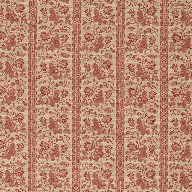 Filigree Bellagio Stripe - Sandstone / Russet
