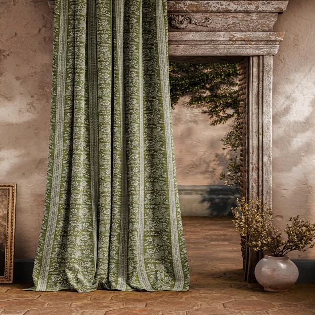 Filigree Bellagio Stripe - Silk Yellow
