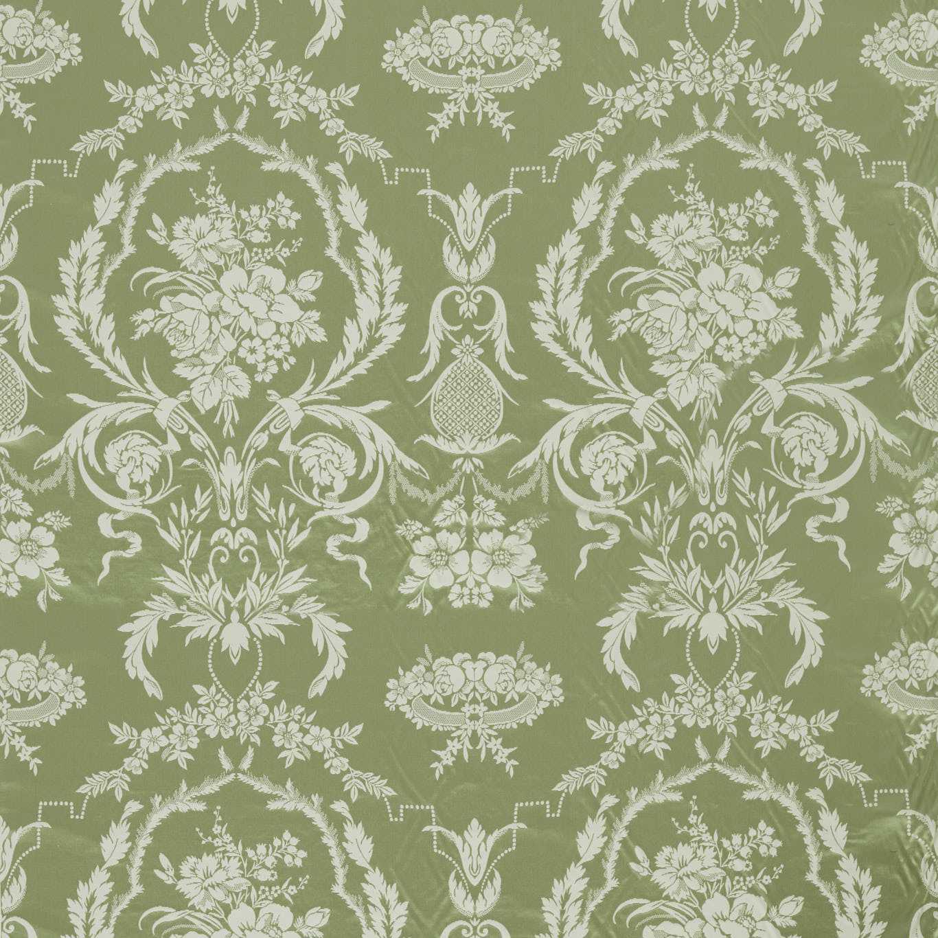 Arabesque Silk - Pale Olive