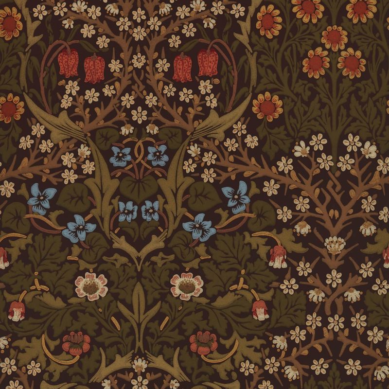 Blackthorn - Rosewood Wallpaper