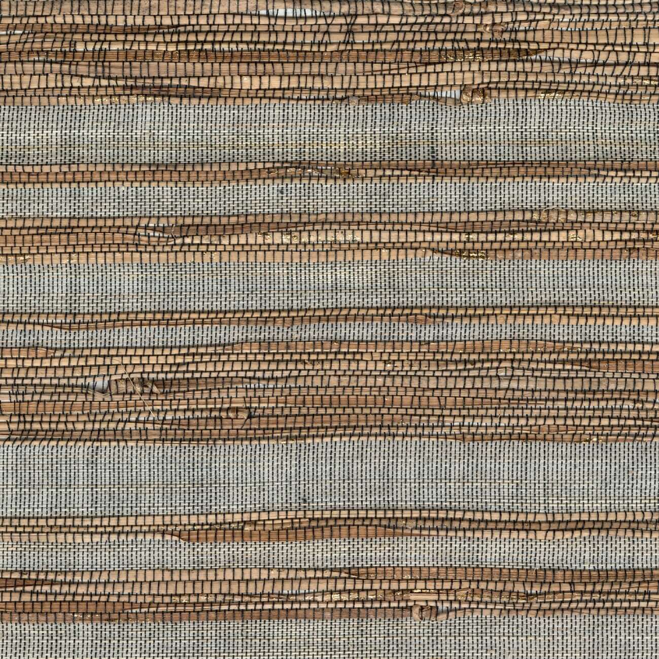 Abaca Ecorce Noir Or